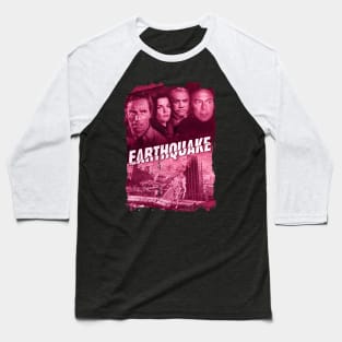 Charlton Heston A Hero in Earthquakes Baseball T-Shirt